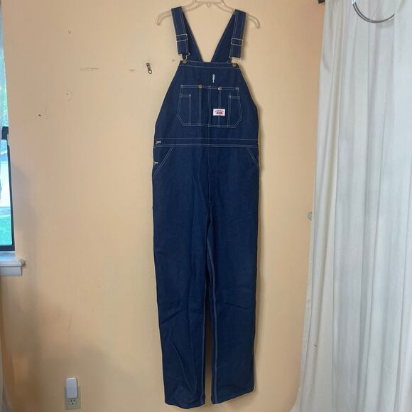 36x32 Roundhouse Men’s overalls jeans - Picture 1 of 6